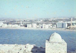 Sidon Schl. a. Meer [Blick zu] Stadt (S. S. W.)