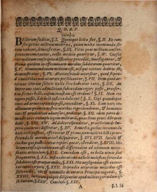 Dissertatio Politico-Moralis de Officio Imperantivm Circa Conscribendvm Militem
