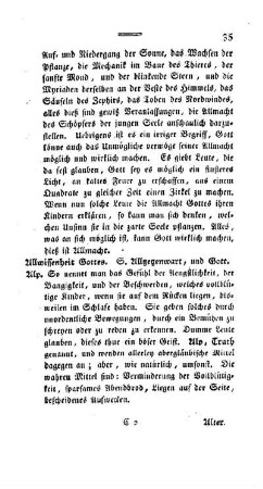 Allwissenheit Gottes s. Allgegenwart, und Gott