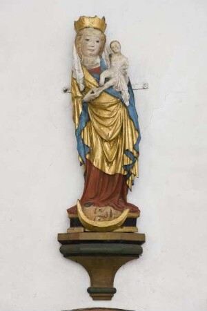 Muttergottes auf der Mondsichel