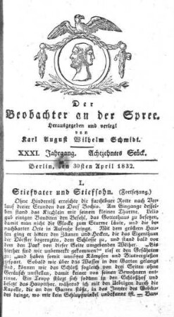18. Stueck, 30. April 1832