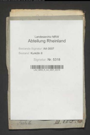 Neuwahl eines Schöffen zu Zülpich