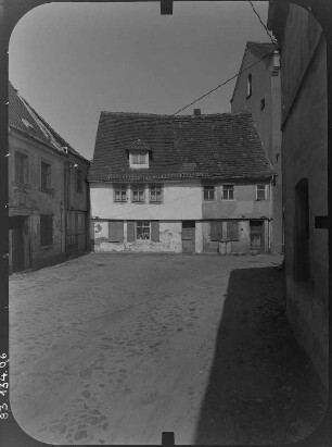 Delitzsch, Badergasse 23. Wohnhaus. Straßenfront