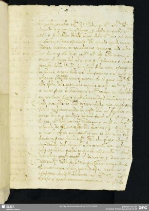 [Faszikel 21: Brief eines nicht genannten Verfassers an den Dogen bzgl. einer Angelegenheit betreffend das Königreich England und ein Mitglied der Familie Ottoboni]
