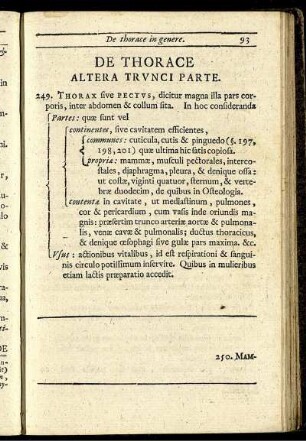 De Thorace Altera Trunci Parte.