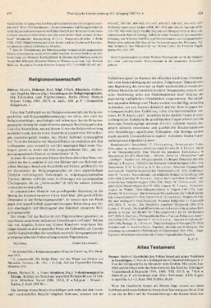 423-424 [Rezension] Volksfrömmigkeit in Europa