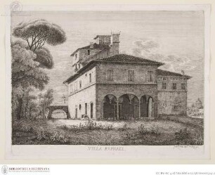 Die Casina Raffaello im Park der Villa Borghese in Rom