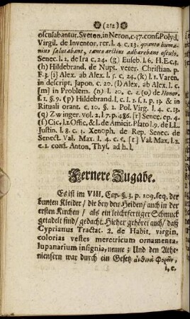 Fernere Zugabe