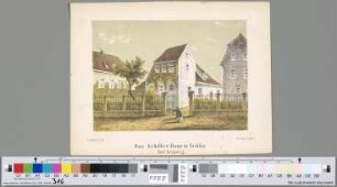 Das Schiller-Haus in Gohlis bei Leipzig