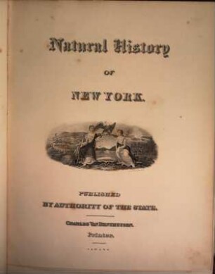 Palaeontology of New-York. 3,1, Containing descriptions and figures of the organic remains of the lower Helderberg group and the Oriskany sandstone 1855 - 1859 : text