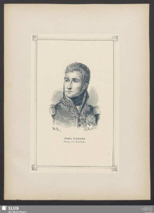Jean Lannes. Herzog von Montebello