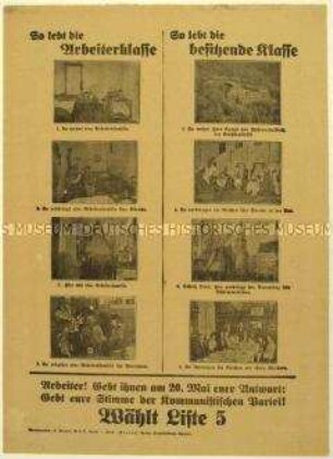 Aufruf der KPD zur Reichstagswahl 1928