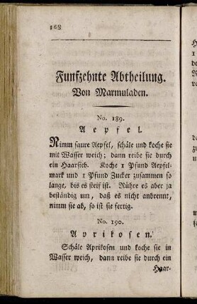 Funfzehnte Abtheilung. Von Marmuladen.