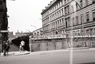 Berlin: Mauer an der Luckauer Straße