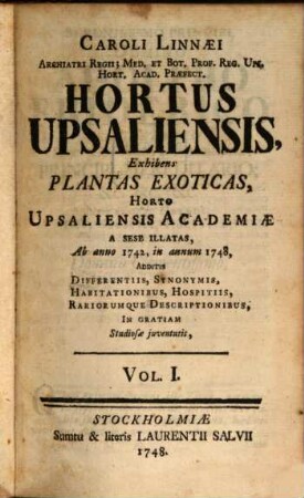 Hortus Upsaliensis