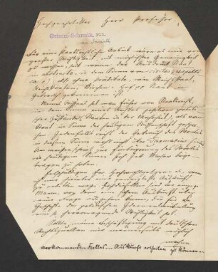 Brief an Jacob Grimm : 20.12.1856