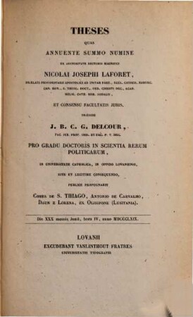Theses. 1868/69, Fac. Juris