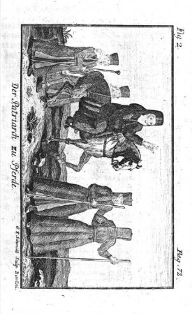 Fig. 2. Der Patriarch zu Pferde