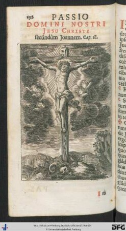 Passio Domini Nostri Jesu Christi secundum Joannem Cap. 18.