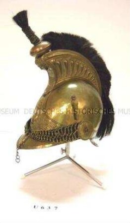 Helm (Modell 1845) für Mannschaften, Linien-Dragoner, Frankreich