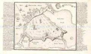 Stralsund - Lageplan (Nr. 167 aus Bodenehr, Force d'Europe)