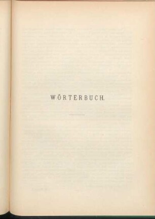 Wörterbuch