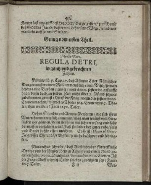 Regula Detri