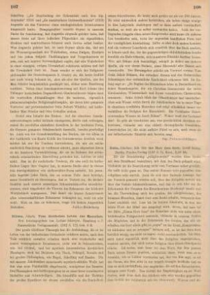 107-108 [Rezension] Böhme, Jakob, Vom dreifachen Leben des Menschen