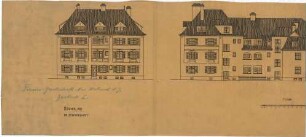 Fischer, Theodor; München - Laim; Wohnsiedlung Terraingesellschaft Neu-Westend - Baublock I (Ansichten)