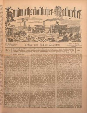 8: Beilage vom Montag, 8. April 1901