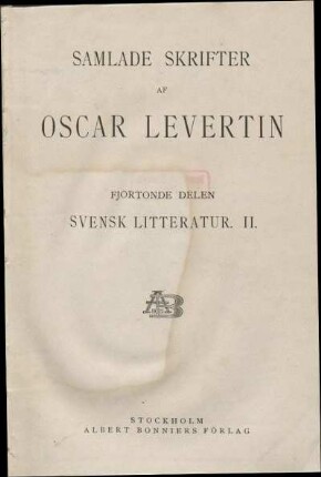 14: Svensk litteratur. 2.