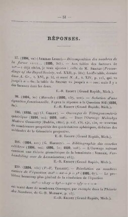Réponses.
