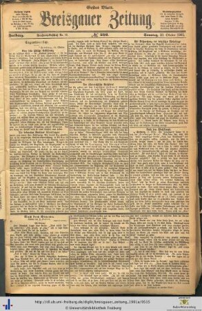20.10.1901 (Erstes Blatt)