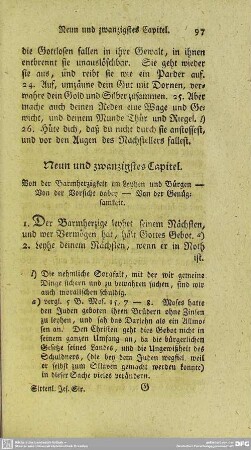 Neun und zwanzigstes Capitel
