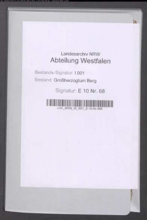 Aufhebung des Minoriten- und Dominikanerklosters zu Soest
