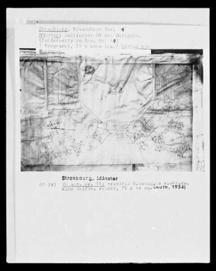 Halbierter Grundriss des Oktogons der Nord-Turmes