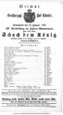 Schach dem König