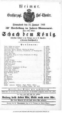 Schach dem König