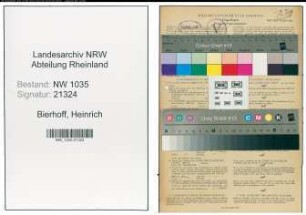 Entnazifizierung Heinrich Bierhoff , geb. 09.09.1889 (Ingenieur)