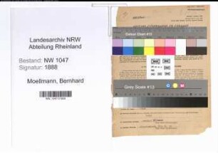 Entnazifizierung Bernhard Moellmann , geb. 29.03.1902 (Landwirt)