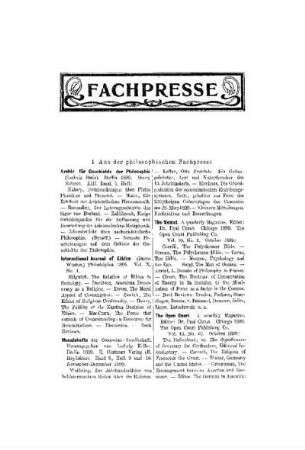 Fachpresse