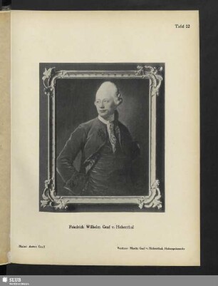 Friedrich Wilhelm Graf v. Hohenthal