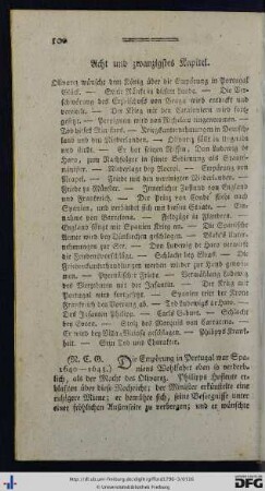 Acht und zwanzigstes Kapitel.