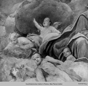 Aufnahme des heiligen Petrus von Alcantara in den Himmel