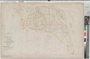 Hesselbach (Laasphe), Teilung Hesselbach, Urkarte II Flur 10
