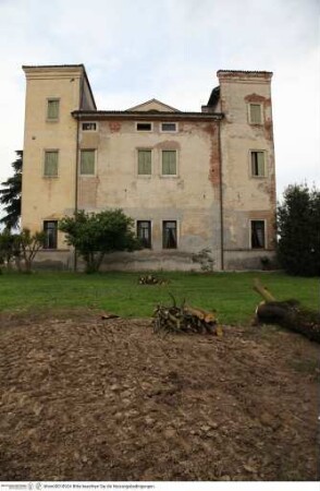 Villa Badoer-Trissino, Südfassade