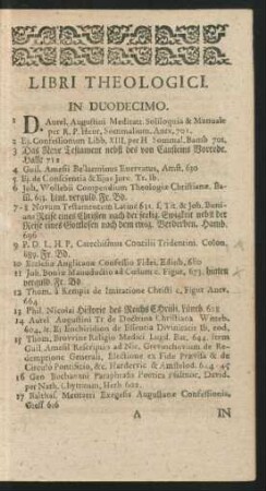 Libri Theologici