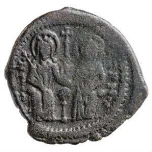 Münze, Halbfollis, 572 / 573