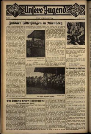 Dritte Ausgabe vom Mittwoch, den 18. September 1935.