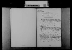Notiz von Georg Ludwig von Edelsheim: Die Titel von [dem späteren Großherzog] Ludwig I. von Baden und [Markgraf] Friedrich von Baden